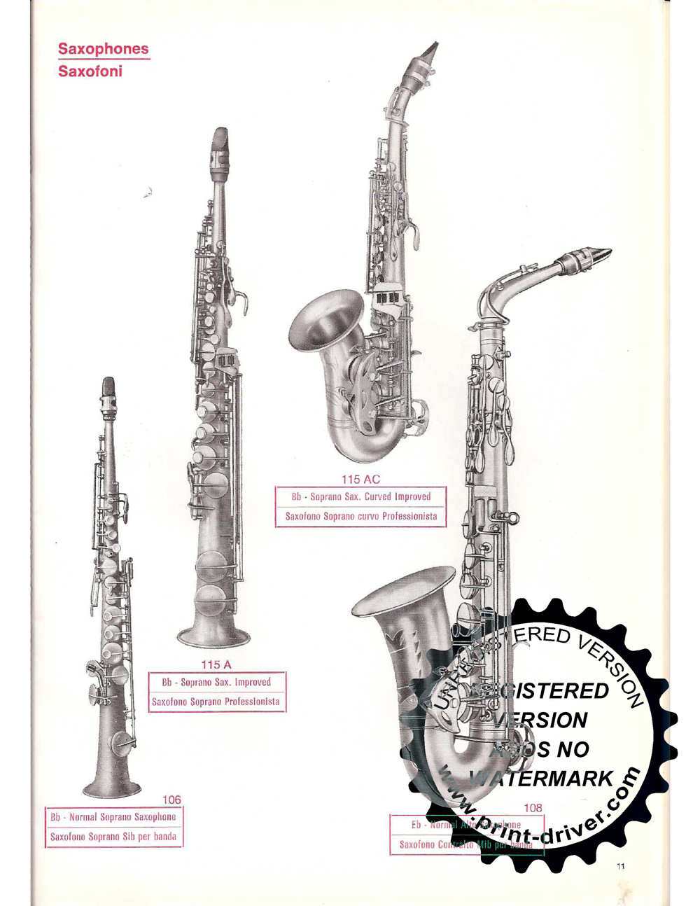 Orsi saxophone serial numbers list